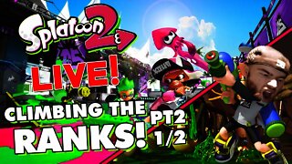 [🔴LIVE] 🦑Splatoon 2 Climbing The Ranks (Online + Salmon Run)!🦑