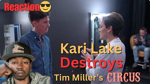 Kari Lake Destroys Circus Clown Tim Miller!!! (Reaction😎)
