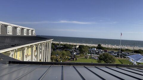 Cape May Congress Hall beach view