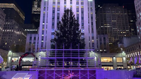 Rockefeller Center Christmas Tree Lighting 2021