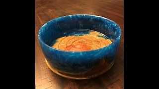 Australian Burl Ocean Bowl by GarageKrafts.com