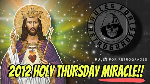2012 Holy Thursday Miracle (you won't believe)!