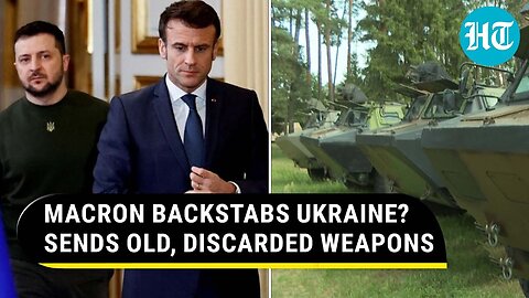 Macron Sending Weapons, Thrown Away By France Army, To Ukraine Amid War Of Words With Putin