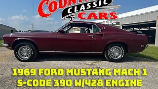 1969 Ford Mustang Mach 1 S-Code w/ 428