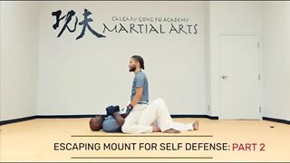 Mount Escape for Self Defense (Part 2)