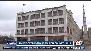 Inmate dies at Marion County Jail II in apparent overdose