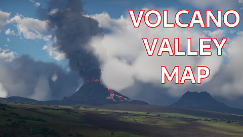 A map to really lava! ~ Volcano Valley devblog [War Thunder "Air Superiority" Update]