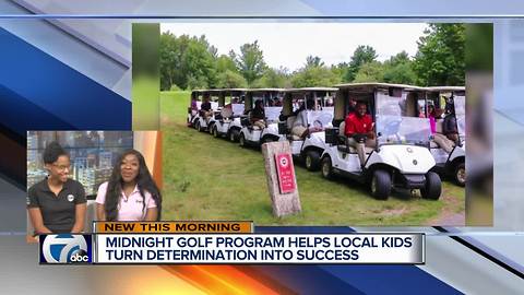 Midnight Golf Program Helps Local Kids Turn Determination into Success
