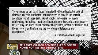 Sri Lanka church bombings hit close to home for metro Detroiters