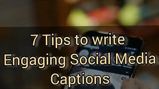 Tips to write engaging social media captions #business #digitalmarketing #socialmedia
