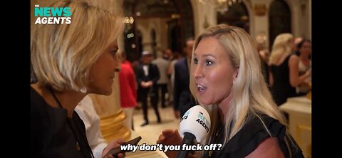MTG Tells BBC News Anchor Emily Maitlis To Fuck Off !!!