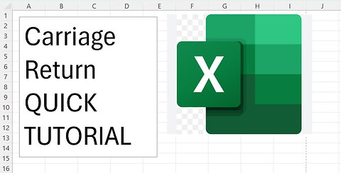 Add Multiple Lines of Data In a Single Cell - Microsoft Excel How To