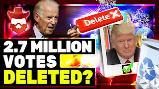 Trump Claims 2.7 Million Votes STOLEN By Dominion Voting Software!