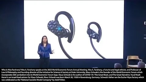 AirPods | "The Newest Way to Monitor Attention Is Through a Device Like This One (Ear Pods). You Can Discriminate Between the Kinds of Things They Are Paying Attention To." - Nita Farahany (World Economic Forum) | Mind Control