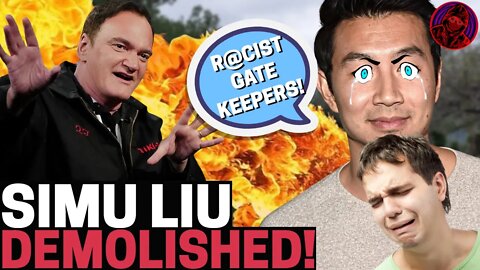 Woke Marvel Actor SIMU LIU BLASTS Quentin Tarantino! Says Famous Director Is GATEKEEPING HOLLYWOOD!