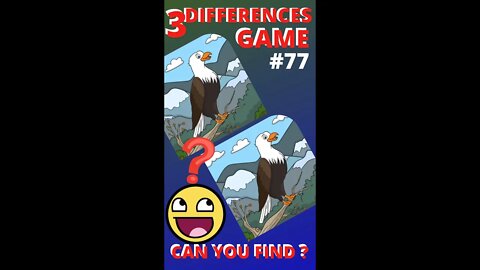 3 DIFFERENCES GAME | #77