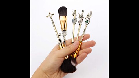 Professional Makeup Brushes 5pcs