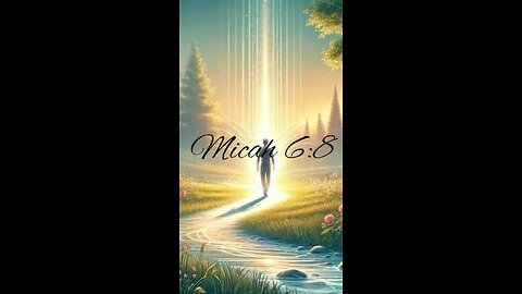 Micah 6:8 - He has shown you, O mortal, what is good. And what does the Lord require of you?