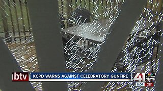 KCPD warns against celebratory gunfire