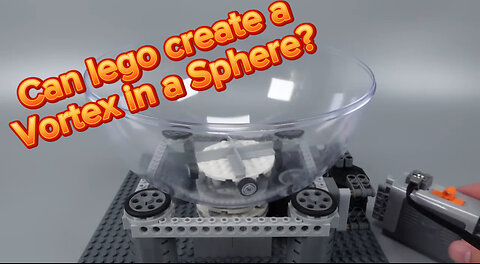 Can a vortex be formed in a sphere with Lego?