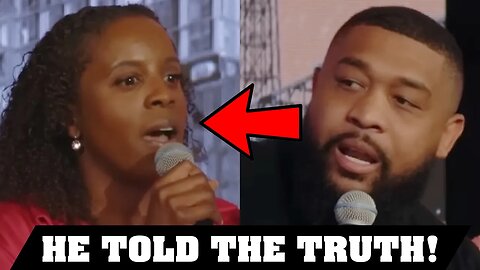 CONSERVATIVE BLACK MAN TORCHES LIBERAL PANEL!