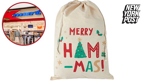 Kmart pulls 'Merry Ham-Mas' bags in Australia over fears looks like a tribute to Hamas: 'We got it wrong'