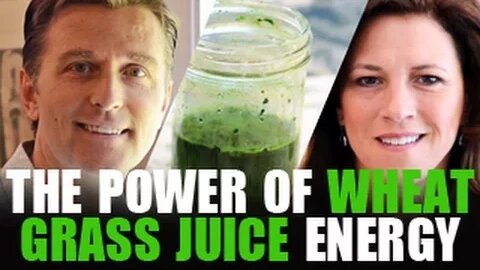 Forget the Coffee! Do Wheat Grass Juice for ENERGY!