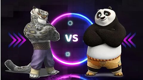 Crypto battles. 1 Season: Kung fu Panda. 1 Episode: Tai Lung vs Po.