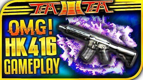 LEAKED "HK416" GAMEPLAY! "SECRET WEAPON GLITCH" in Black Ops 3! "HK416 Multiplayer Gameplay" in BO3!