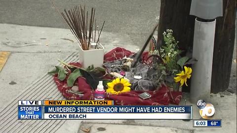 Street vendor stabbed to death in Ocean Beach