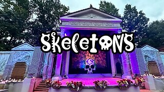 Howl O Scream Skeletons Show Busch Gardens Williamsburg