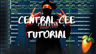 HOW TO MAKE MELODIC UK DRILL BEAT FOR CENTRAL CEE! (FL STUDIO TUTORIAL) Ep. 5