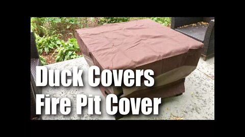 Duck Covers Ultimate Square Waterproof Fire Pit Cover Review