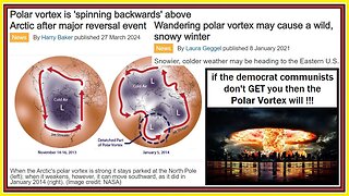 if the democrat communists don't GET you then the Polar Vortex will in 2014, 2021, & 2024