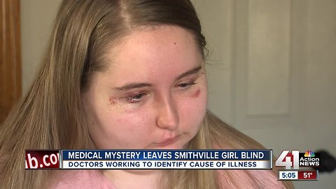 Medical mystery leaves Missouri teen blind, doctors stunned