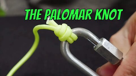 How To Tie The Palomar Knot (SUPER EASY TO LEARN!)