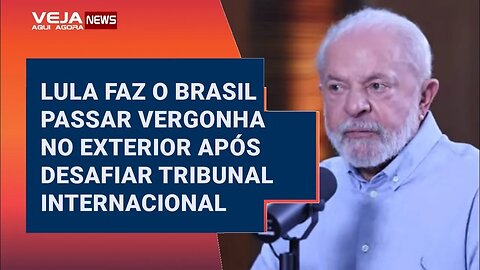 LULA PASSA VERGONHA NO EXTERIOR: O PETISTA DISSE QUE PUTIN "NÃO VAI SER PRESO SE VIER AO BRASIL"