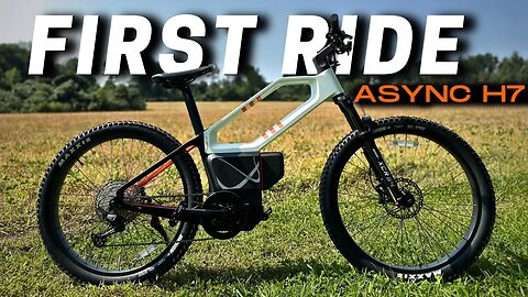 *LONG RANGE* Carbon Fiber Electric Mountain Bike // ASYNC H7