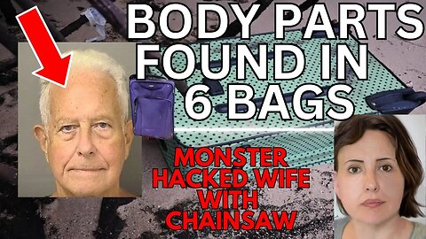 Florida Man Cuts Up Wife With Chainsaw And Dumps Her In Suitcases Into The Water