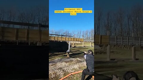 Richmond BGC #uspsa December match Stage 4 David #unloadshowclear #idpa