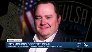 Tulsa Police Department mourns officer's death