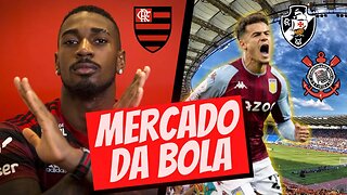 🤑⚽[MERCADO DA BOLA]⚽🤑 FLAMENGO, VASCO, CORINTHIANS, SANTOS E MAIS #mercadodabola #futebolbrasileiro