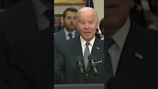 Biden Mumbles About " Mega MAGA Trickle Down" While His Presidency IMPLODES | #shorts