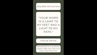 Bible Memory Verse of the Day #christianity #God #Jesus #Bible #Biblestudy #Psalms