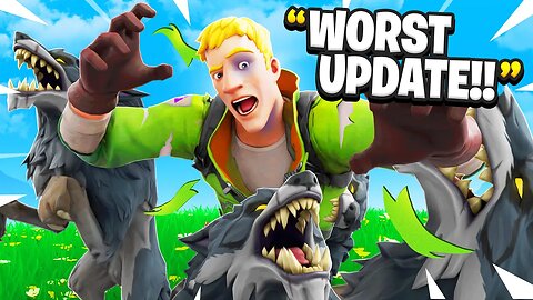 I Trolled Him With WOLVES in Fortnite! (RAGE)