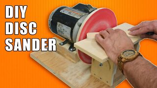 Homemade Disc Sander / How to Make a Disk Sander