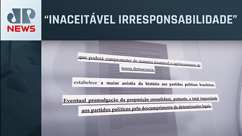 Entidades da sociedade civil enviam manifesto contra PEC da Anistia