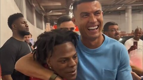 ISHOWSPEED FINALLY MEETS RONALDO!