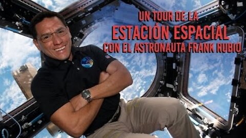 ‏Un tour de la estación espacial con el‏ ‏astronauta Frank Rubio‏