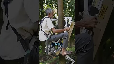 Climb On Trees With This Machine